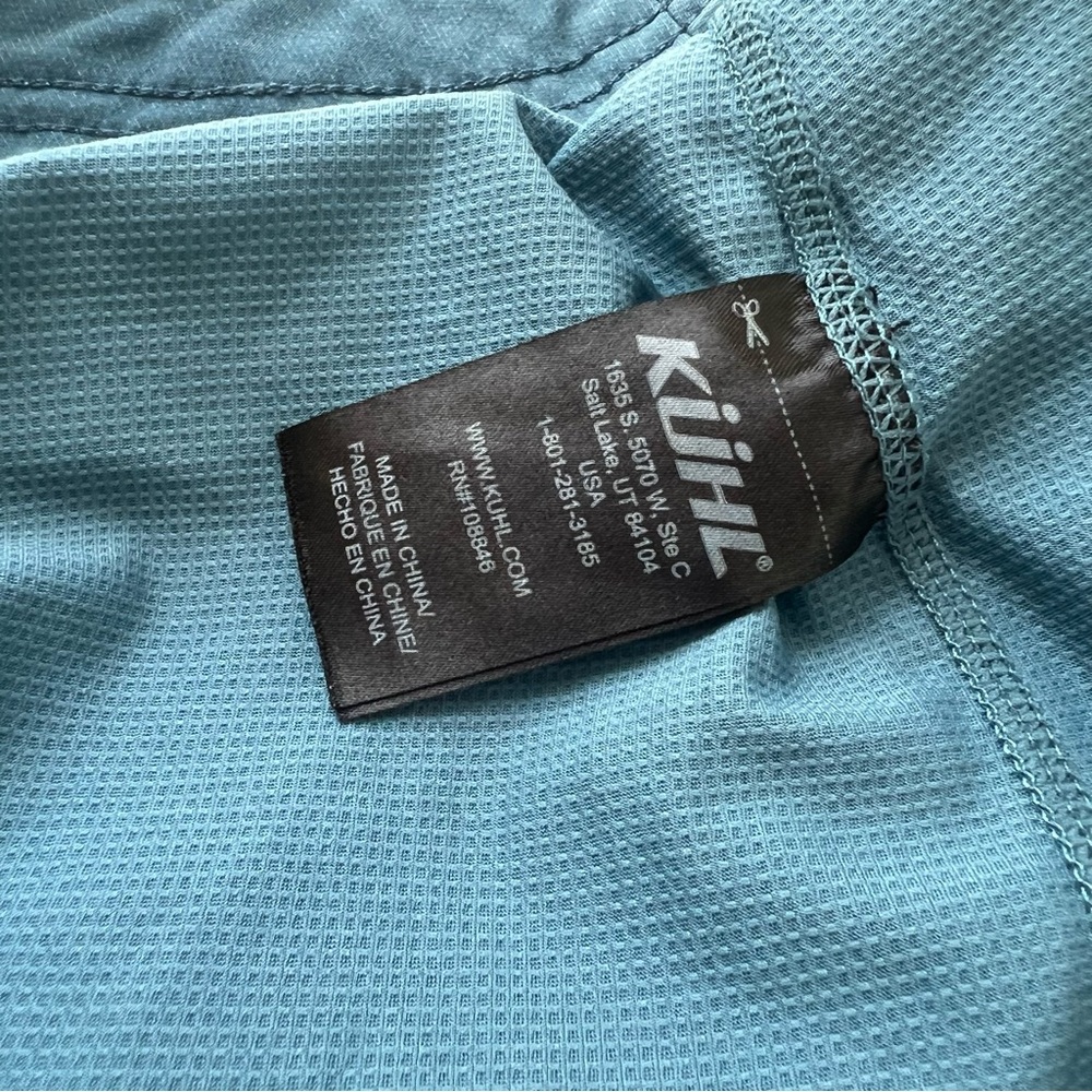 Kuhl Kontour Lined Blue Hiking Outdoor Skort With Pockets - Picture 10 of 11